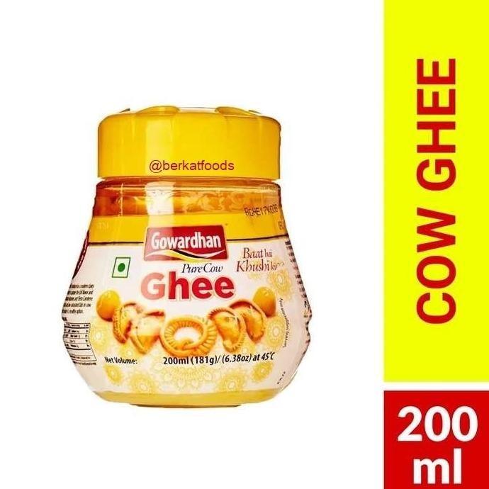 

Pure Cow Ghee Gowardhan / Minyak Samin Murni India / Clarified Butter