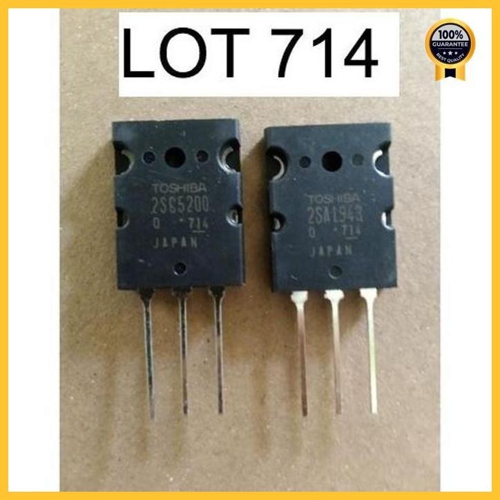 

Transistor TOSHIBA A1943 / C5200 KODE 714 ninis_77