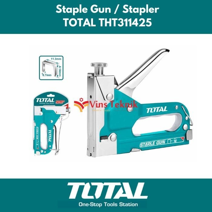 

Total Tht311425 Staple Gun Stapler Tht 311425 Staples