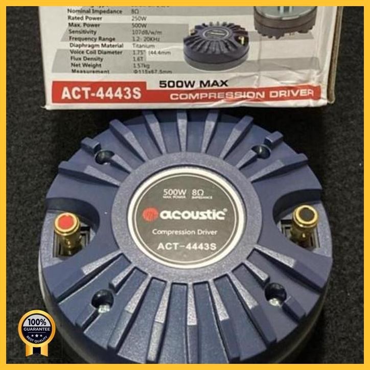 [ACOUSTIC - D443S] DRIVER TWEETER ACOUSTIC PA44 500 WATT milla__77
