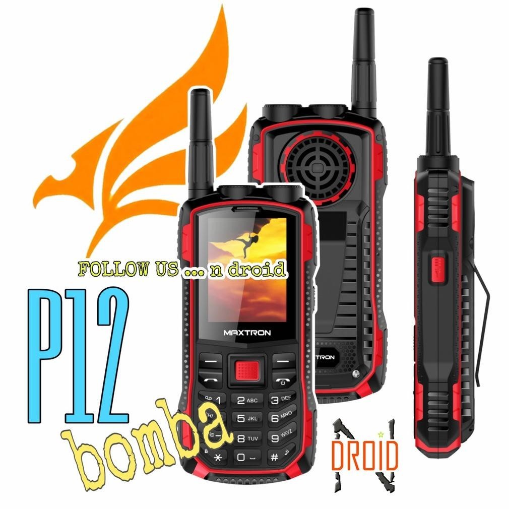 CR - MAXTRON P12 BOMBA - HP Antena - HP Powerbank - Bluetooth Speaker - HP MAXTRON P12i BOMBA - HP G