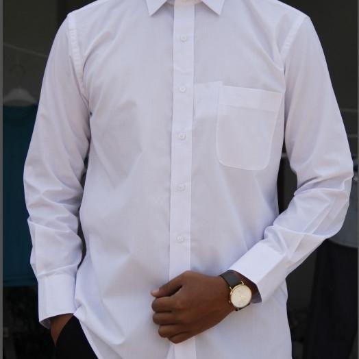 Kemeja Pria Lengan Panjang Arrow 03A Reguler Putih Polos