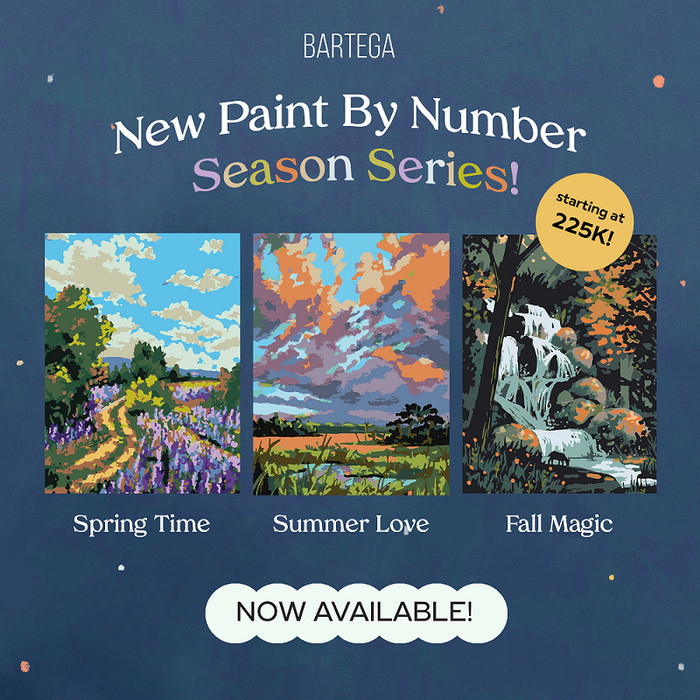 

Paint By Number - Season Series Summer, Spring, & Fall