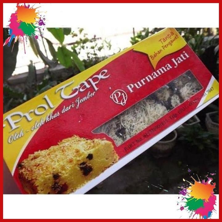 

(HSM) PROL TAPE PURNAMA JATI OLEH-OLEH KHAS JEMBER RASA KEJU COKLAT/ KISMIS