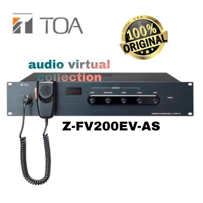 TOA Z-FV200EV-AS / ZVF200EV /ZFV200EV AS (EMERGENCY MESSAGE PANEL)