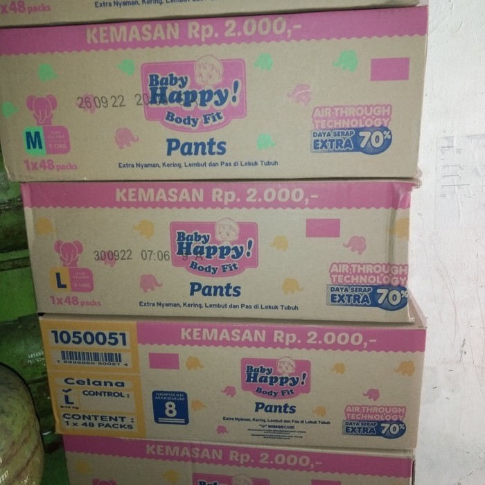 Baby Happy Size M1 /Dus (Isi 48Pcs)