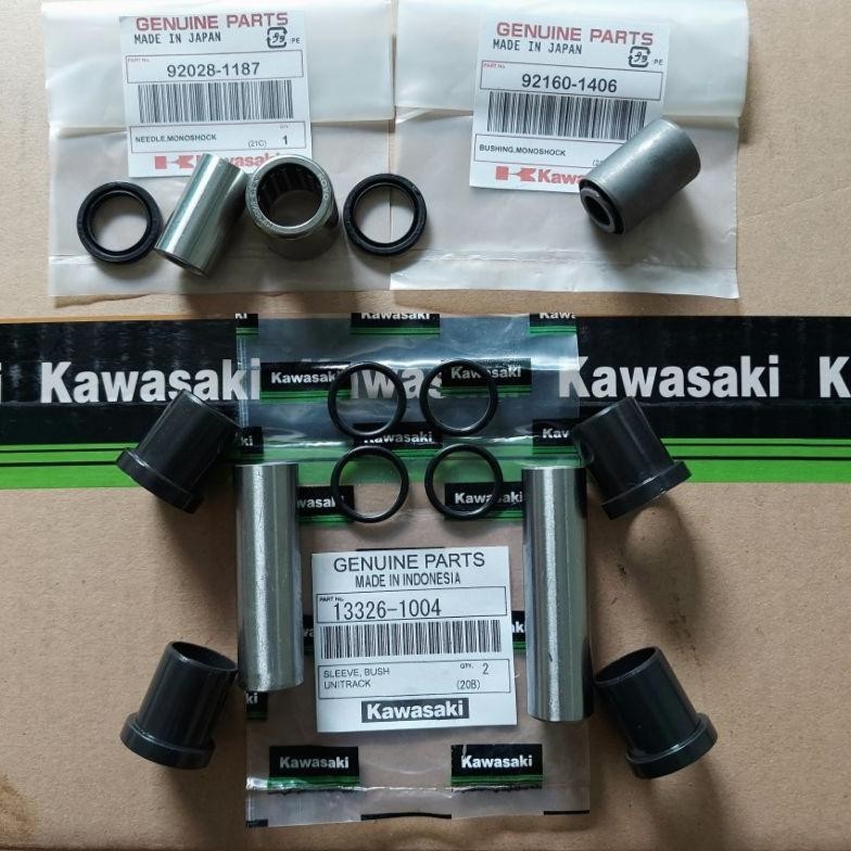 TRE Bosh Monoshock Bushing Unitrack Kawasaki Ninja RR SS KRR 150R 150 R S 2tak Seal Oring Teflon bus