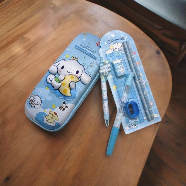 

My56 Paket Atk Sanrio Kuromi/Cinnamoroll/Mymelody/Pompompurin Promo Gila