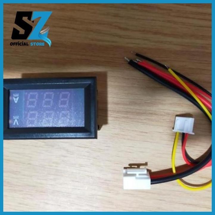 Ampere Voltmeter 12V DC Frame saza_store