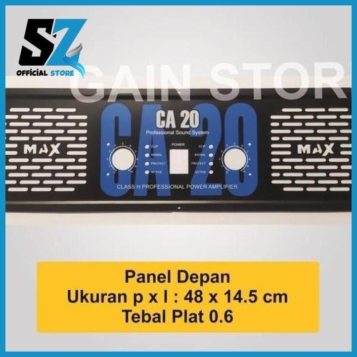 PLAT PANEL POWER CA 20 BAHAN TEBAL saza_store