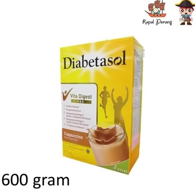 

Diabetasol 630 gram Rasa Cappucino