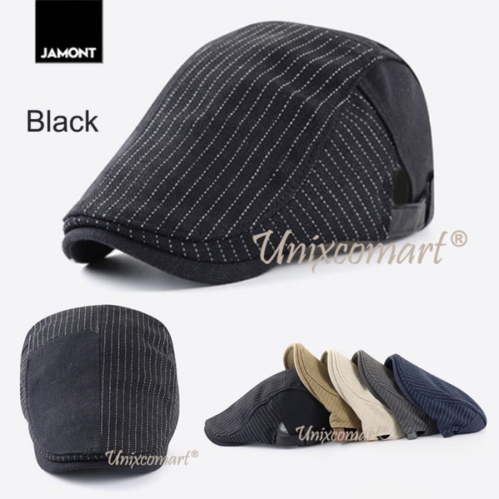 Topi Newsboy David Jamont Flat Hat Pelukis Copet Patino Sutradara