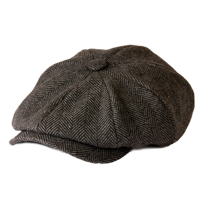 Tomshelby Newsboy Cap Herringbone Series / Topi Klasik