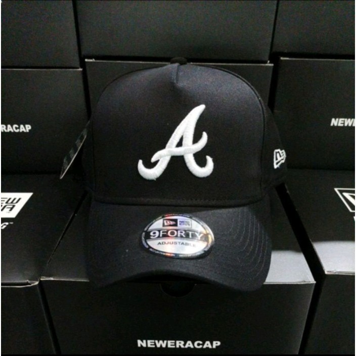 Logo A / Topi Premium / Bahan Hitam / Topi Impor Original / Topi Distr