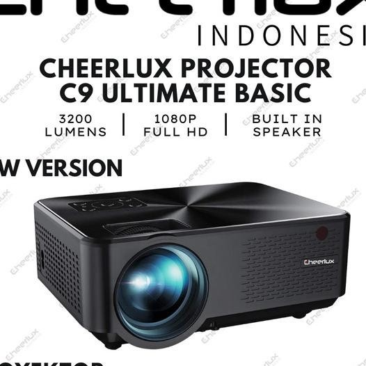 Proyektor Presentasi Cheerlux C9 Basic 2800 Lumens - Tanpa Tv Tuner