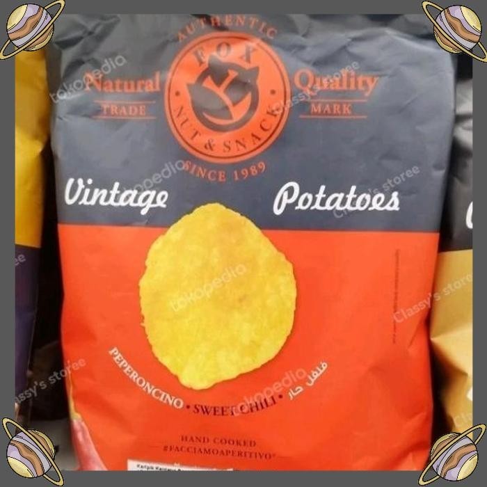 

[CLS] FOX POTATO CHIPS SWEET CHILLI 120 GR/KERIPIK KENTANG