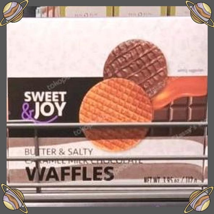 

[CLS] SWEET & JOY BUTTER SALTY CARAMEL MILK CHOCO 112 GR/WAFFLES/BISKUIT