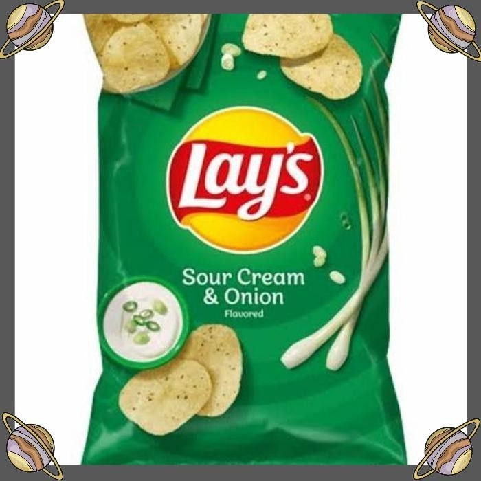

[CLS] LAYS SOUR CREAM ONION FLAVOUR 184 GR/KERIPIK KENTANG
