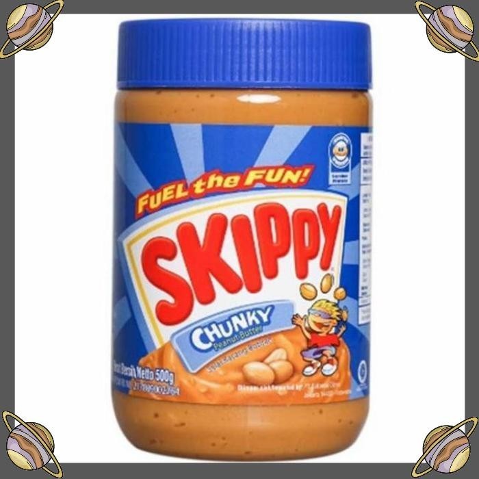 

[CLS] SELAI KACANG SKIPPY CHUNKY 500 GR