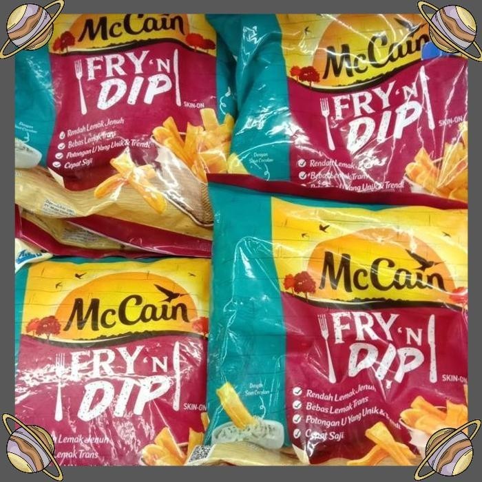 

[CLS] MCCAIN FRY N DIP 400 GR/KENTANG BEKU/FROZEN FOOD