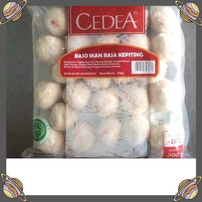 

[CLS] CEDEA BASO IKAN RASA KEPITING 500 GR/FROZEN FOOD