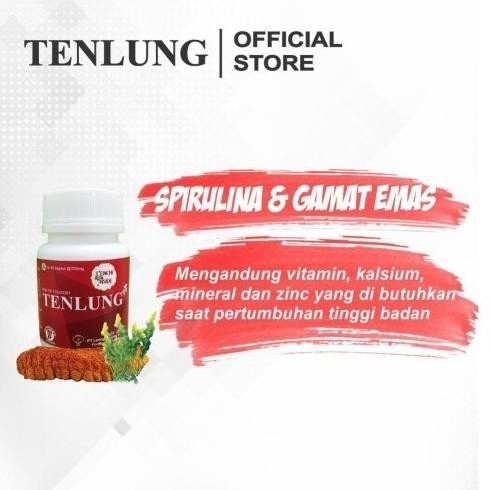 Tenlung Isi 30 Obat Peninggi Badan Anak Anak Laki Perempuan Remaja