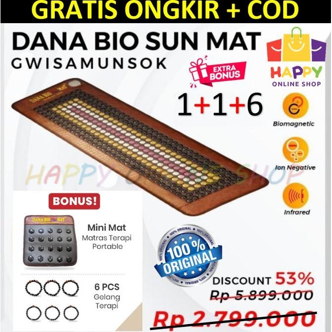 DANA BIO SUN MAT Matras Terapi Kesehatan Kasur Terapi Panas Original
