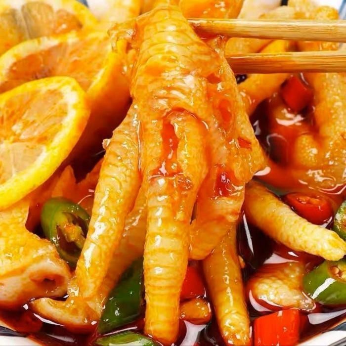 

Acar Ceker Ayam Lemon Tanpa Tulang / Chicken feet Lemon with pick Kualitas Terbaik