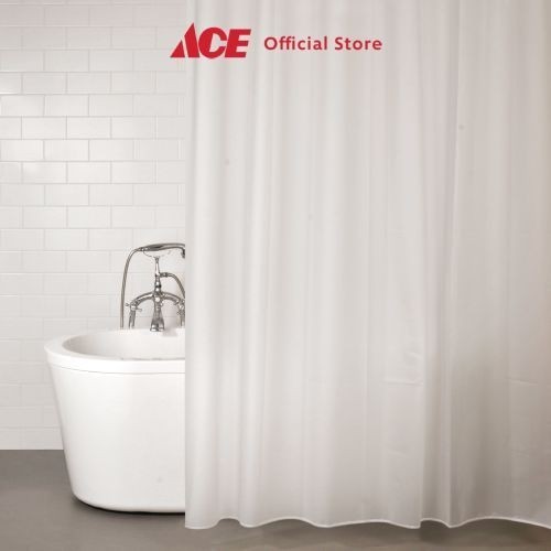 TERBATAS Ace - Forhom 180x200 Cm Tirai Kamar Mandi Peva With Hooks