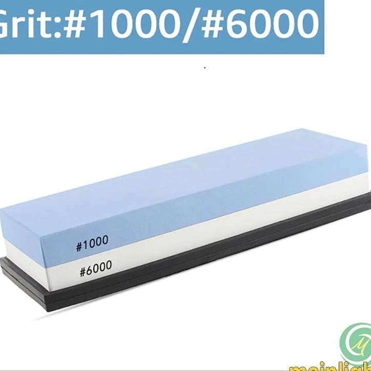 Batu Asahan Pisau Grid Whetstone Knife Sharer Wkss