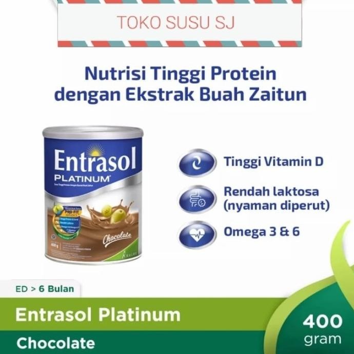 

ENTRASOL PLATINUM SENIOR COKLAT 400 GRAM/400GR