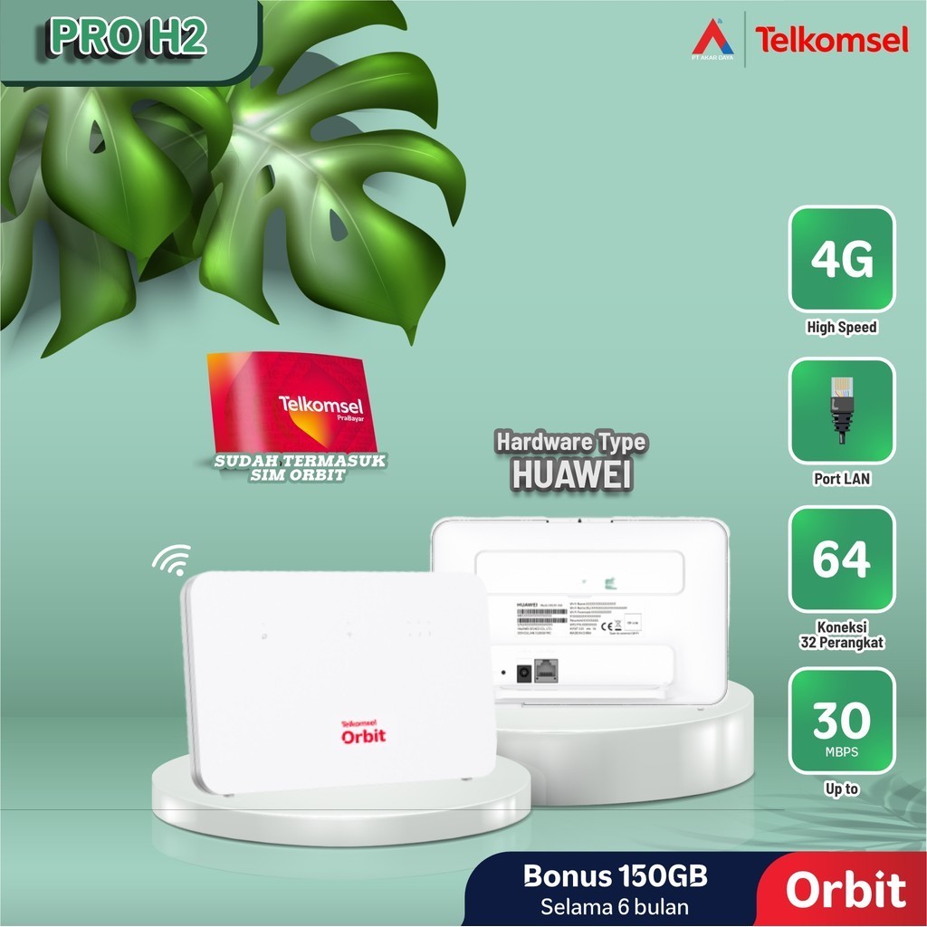 ORBIT STAR PRO H2 - MODEM ORBIT TELKOMSEL PRO H2