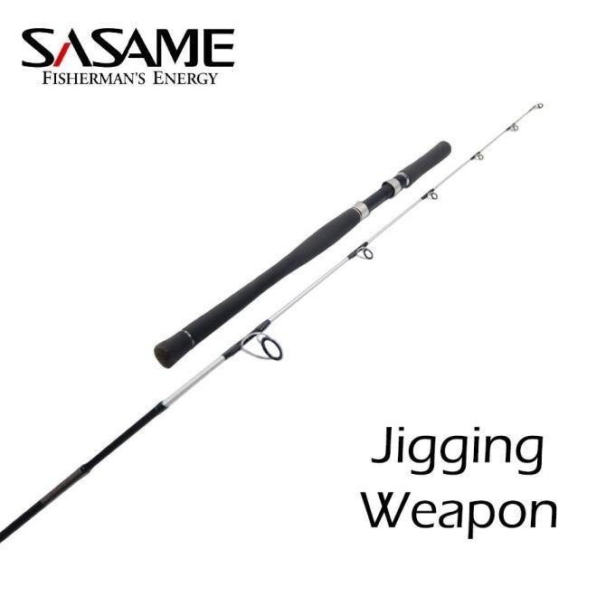 Sasame Jigging Weapon Spinning Rod Fuji Kuat Joran Pancing