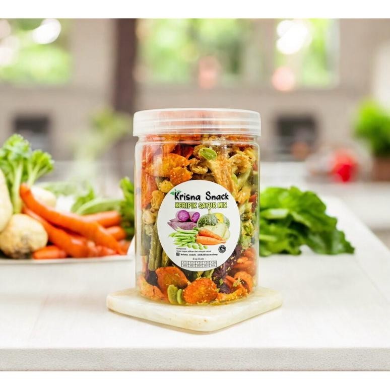 

DWL-49 KERIPIK SAYUR MIX TOPLES 800 ML Original
