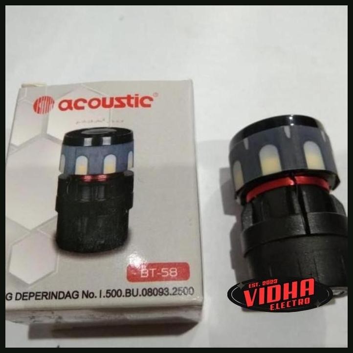 [ACOUSTIC - SPUL MIC] SPUL MIC BETA 58A MERK ACOUSTIC ASLI KUALITAS BA vidha_77