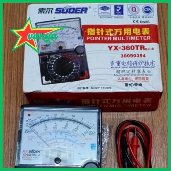 Multitester Avometer 360TRN Merk SUOER Kualitas Bagus vanya__77