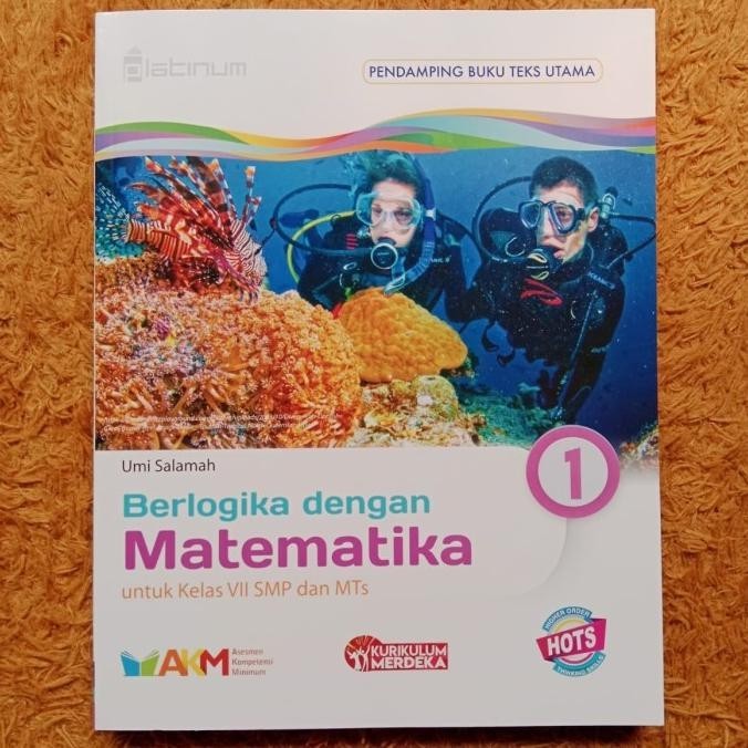 Buku Matematika Smp Kelas 7 Platinum Tiga Serangkai Kurikulum Merdeka Murah Baru