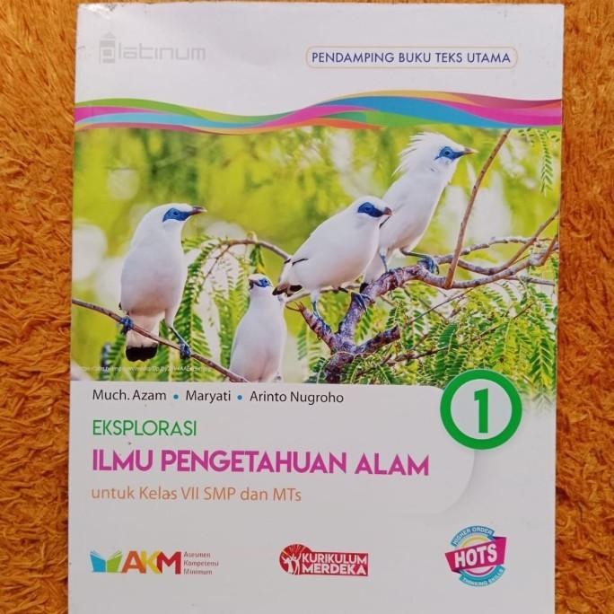 Buku Ipa Smp Kelas 7 Platinum Tiga Serangkai Kurikulum Merdeka Murah Baru