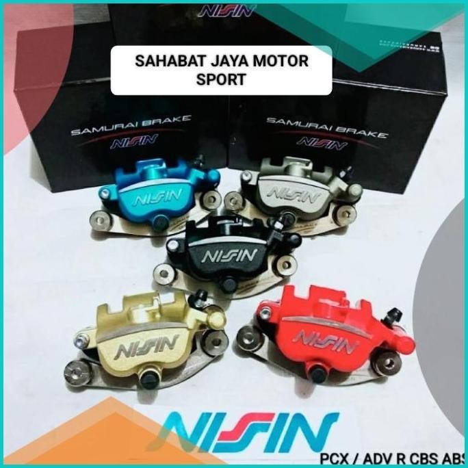 Kaliper Belakang Nissin Samurai 2 Piston PCX 150 PCX 160 ADV 150 160 8