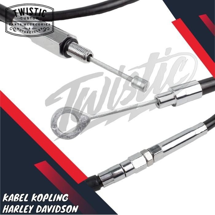 Kabel Kopling Panjang Clutch Cable Stang Ape Bar Motor Harley Davidson