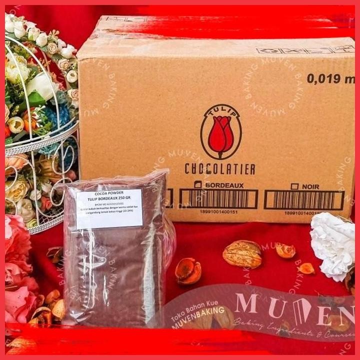 

(muv) tulip bordeaux cocoa powder 250 gr
