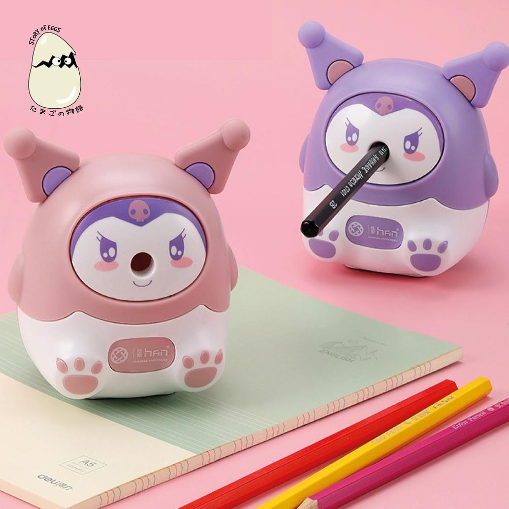 

Termurah Serutan Pensil Sanrio Kuromi Melody Rautan Otomatis Serutan Pensil Putar Automatic Sharpener Er-90