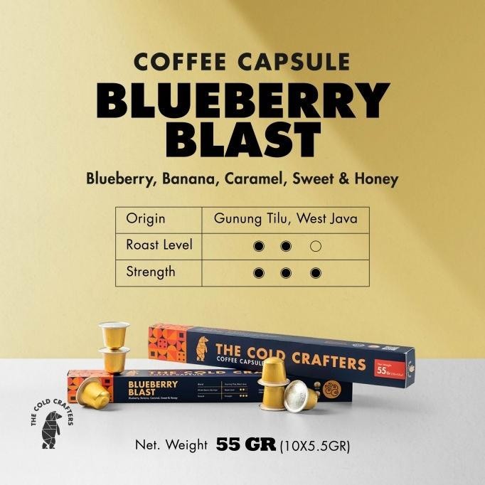 

Coffee Capsule / Kapsul Kopi - Blueberry Blast Nespresso Compatible