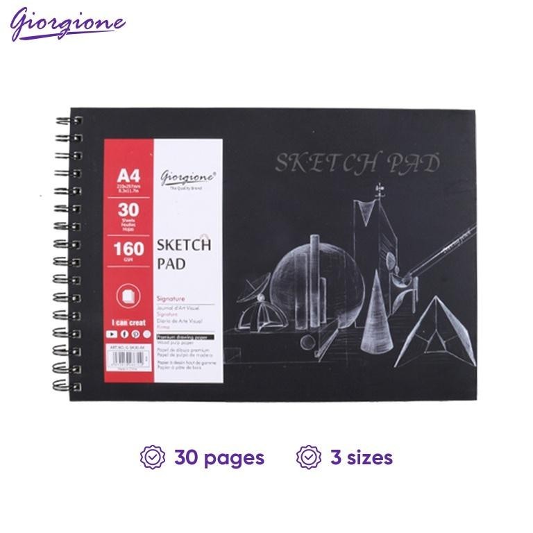 

Super Murah Giorgione Sketch Book Buku Skets A3/A4/A5 G-Sk30 Hig Quality