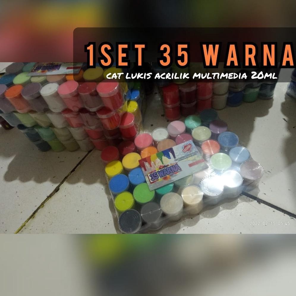 

8.8 1Set 35 Warna/Cat Acrilik Set 8.8