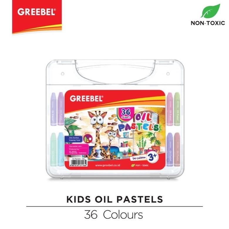 

Diskon Crayon Greebel Oil Pastels 36Colours Garansi