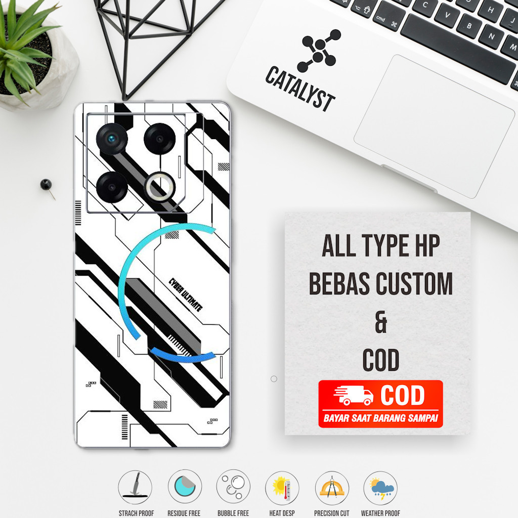 Garskin Skin Infinix GT 20 Pro 5G Fullbody cyber ultimate v1 Buy 1 Get 2 - Bisa Custom - Motif O7L