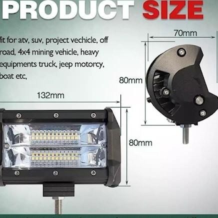 Lampu Tembak Sorot Kabut Mobil Truk Truck L300 24 Mata Led 12/24 Volt