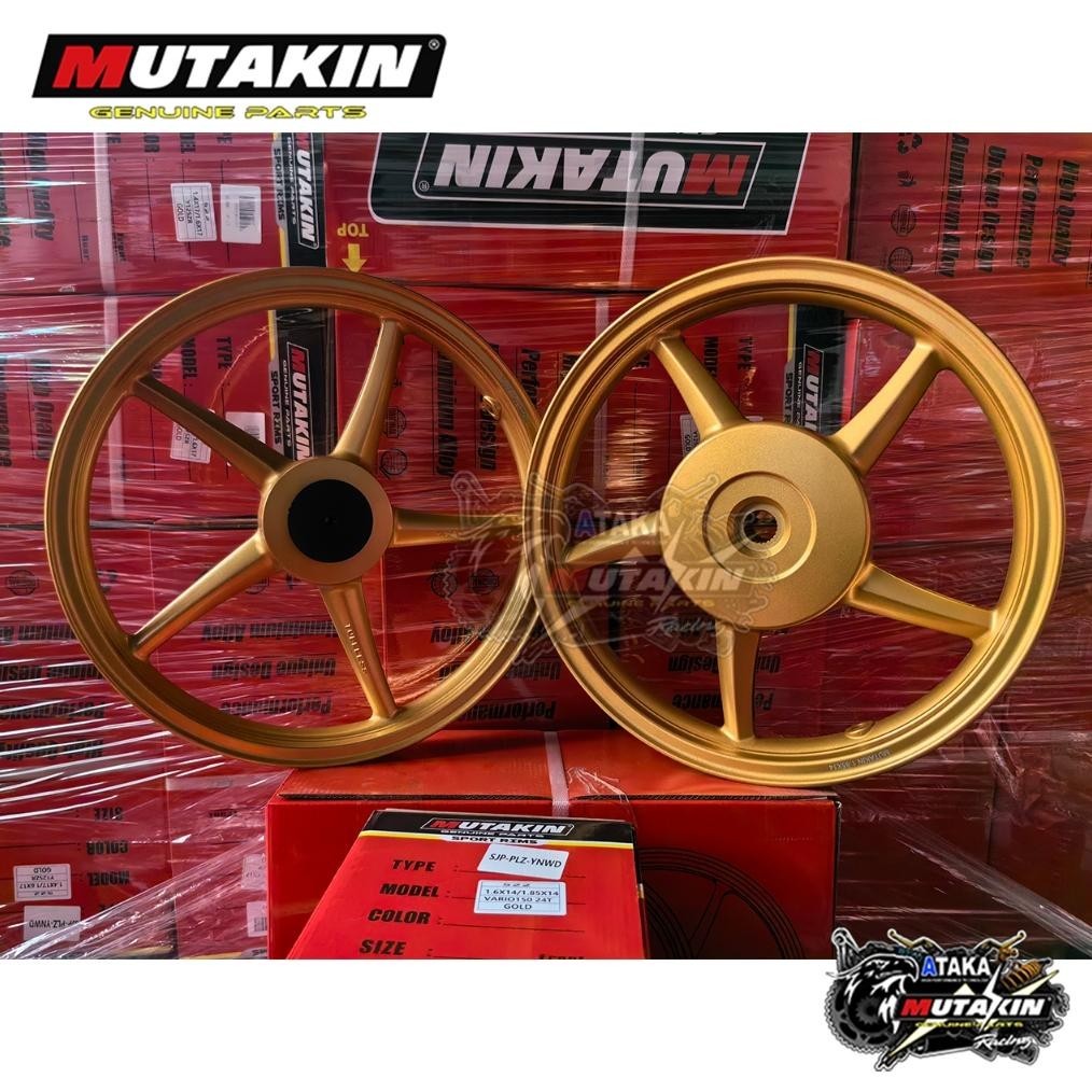 DFR MUTAKIN sp 522 racing velg ring 14 pelek vario 125 vario 150 old beat Esp F1 Pop street genio SP