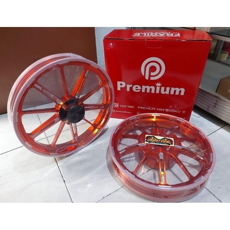 DFR Velg VND Premium VD-P10 Beat Scoopy Spacy Genio Vario110 Alumunium CNC TERLARIS